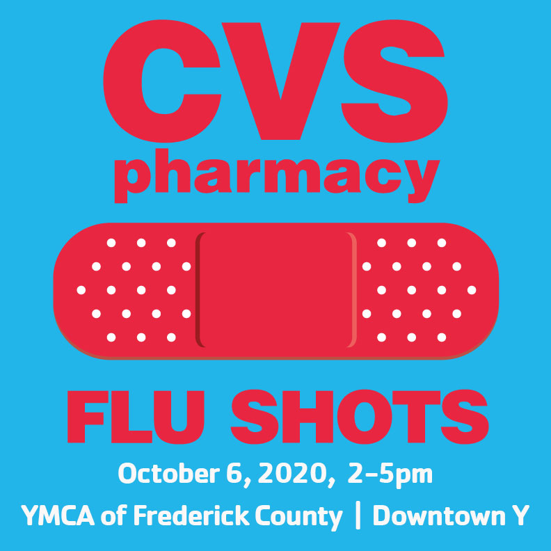 flu shot graphic for CVS with bandaid