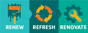 renew refresh and renovate icons