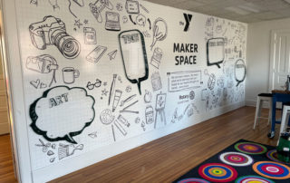 Makerspace at the Y Arts Center