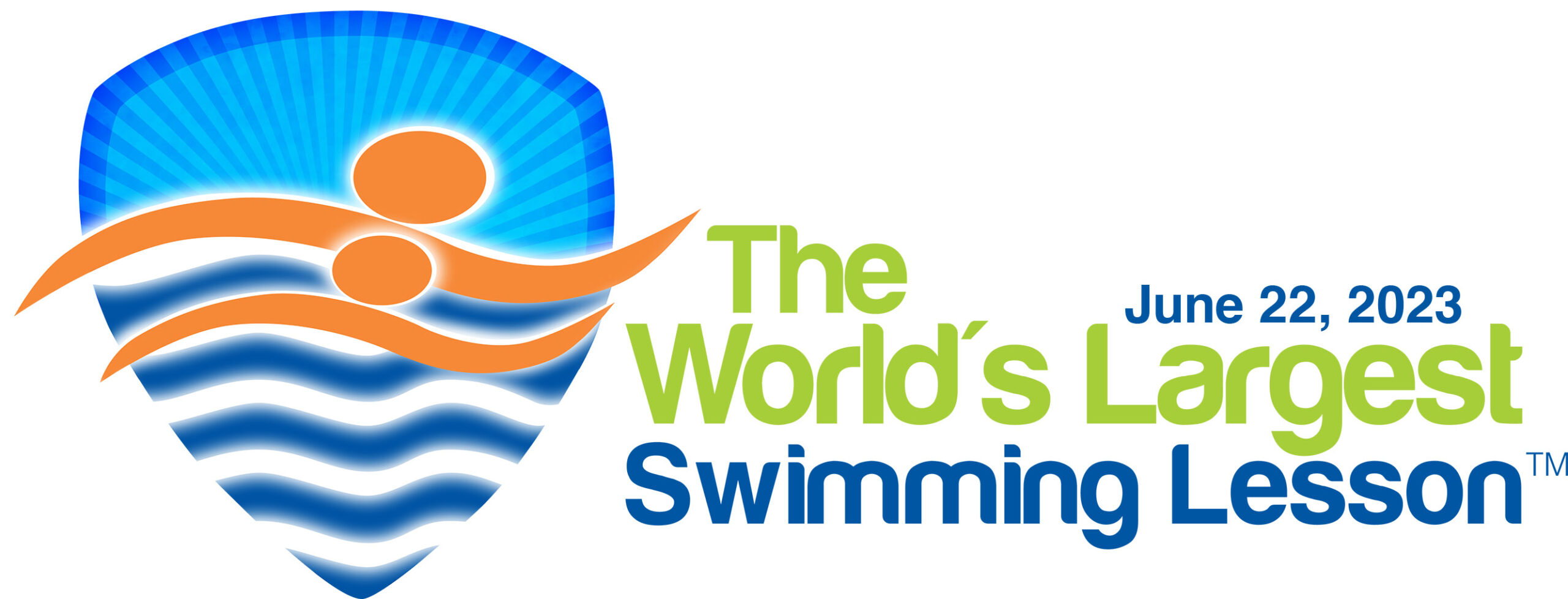 Worlds Largest Swim Lesson Logo