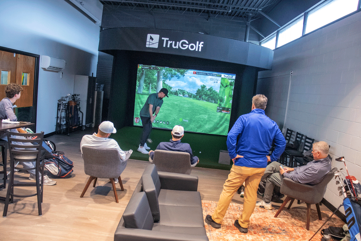 Golf Simulator at Y Sports Warehouse