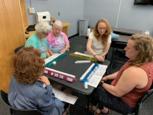 Drop in mahjong play at the YMCA of Frederick County