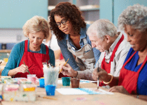 painting class in thurmont with ymca