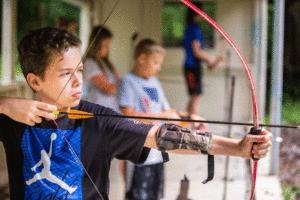 Archery at Camp West Mar